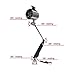 GUOCC Modern Light-Emitting Diode Machine Tool Working Lamp, Aluminum Alloy Oil-Proof Machine Tool Lamp Long Arm Folding Waterproof Energy-Saving Numerical Control Lathe Lamp, 6W Working Lamp Decor