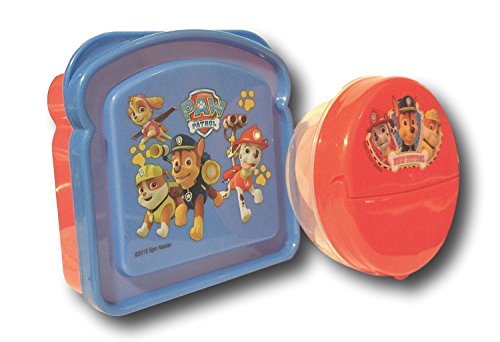 Paw Patrol 2 Piece ZAC Designs Lunch Box Kit.