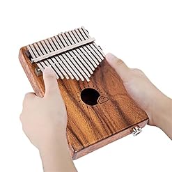 WYZQ 17 clés Kalimba Pouce Piano Cheval Doigt Piano Instrument Portable Doigt Piano Cadeaux pour Les Débutants - Les Beatles, Paul McCartney, John Lennon, RIngo Starr, George Harrison WYZQ 17 clés Kalimba Pouce Piano Cheval Doigt Piano Instrument Portable Doigt Piano Cadeaux pour Les Débutants – Image 4