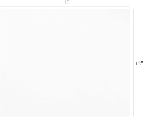 Miniatura 5 de FixtureDisplays® Papel sintético de resistencia al desgarro de 12 x 12 pulgadas, papel fotográfico autoadhesivo, papel adhesivo imprimible mate, 12