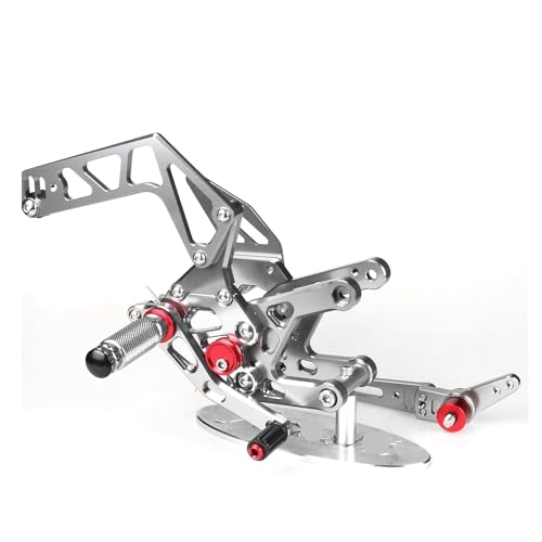 Repose-pieds arrière réglables CNC moto R1 pour éliminer les glissades