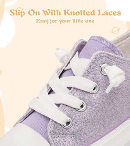 Image of Toddler Little Kid Cushioned Canvas Shoes Slip On Sneakers Soft and Durable