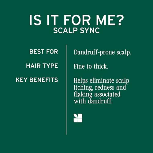 Image of Biolage Scalp Sync Anti-Dandruff Shampoo - Controls Dandruff | Controls Itchy Scalp, Cleanses Hair, Moisturizing, Dandruff Relief, For Scalp and Hair Health, Vegan & Cruelty-Free