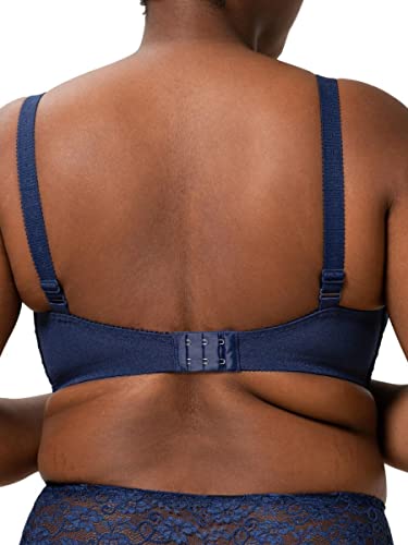 Triumph Damen BH Amourette 300 W X, mit Bügel, ohne Polsterung, Verstellbare Träger, 85F, Deep Water – Ansicht 3