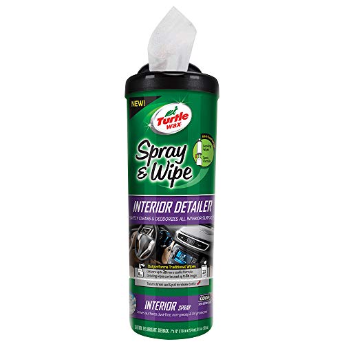 Turtle Wax 50940 Spray & Wipe Interior Detailer