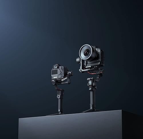 Miniatura 5 de DJI Estabilizador de cardán RS de 2-3 ejes para cámaras DSLR y sin espejo, Nikon Sony Panasonic Canon Fujifilm, Ronin S, carga útil de 9.9 lbs,