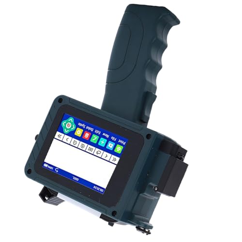Image of 12.7mm Inkjet Printer with Touch Screen for Date Numbers in Plastic Bags, Intelligent CPU, Support for Multiple Input