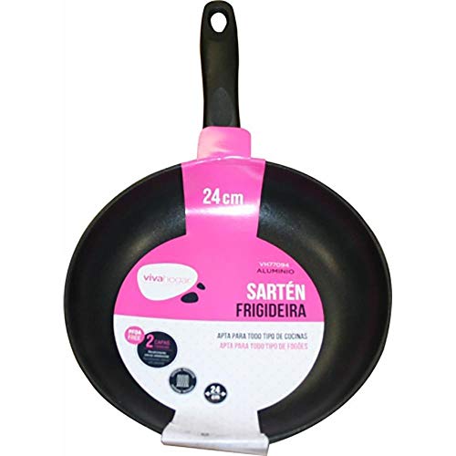 Tryun - Sarten Aluminio Esmaltado 24Cm Val. Inducc