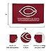 Desert Cactus The University of Chicago TUC Flag - 3 x 5 Feet Maroons Banner, Indoor/Outdoor Durable Fabric, 100% Polyester Design (Style 1)