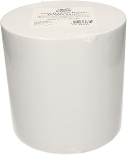 FunCakes Cake Dummy Round Double Barrel: Cake Decorating, Reusable Dummy, Make The Perfect Round Dummy, Ø20 cm x 20 cm