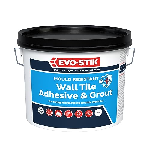 Evo-Stik Tile a Wall EVO416512 - Masilla adhesiva para azulejos y mosaicos (1 L)