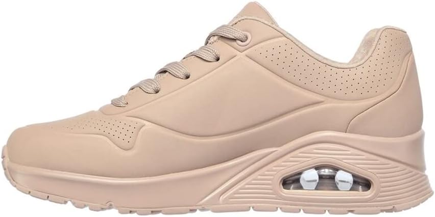 Skechers Women's Uno-Stand on Air Sneaker, Off-White, 8.5
