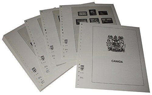 Feuilles pré-imprimées Canada 1972-1982 album philatélie classement timbre
