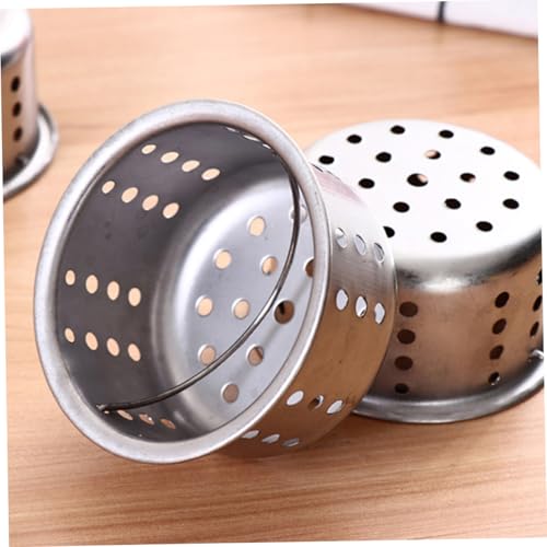 Coladores para fregadero cocina 6 piezas acero inoxidable miniatura 3