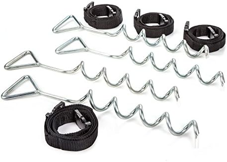 Kangaroo Hoppers Heavy Duty Trampoline Anchor Kit - Set of 4