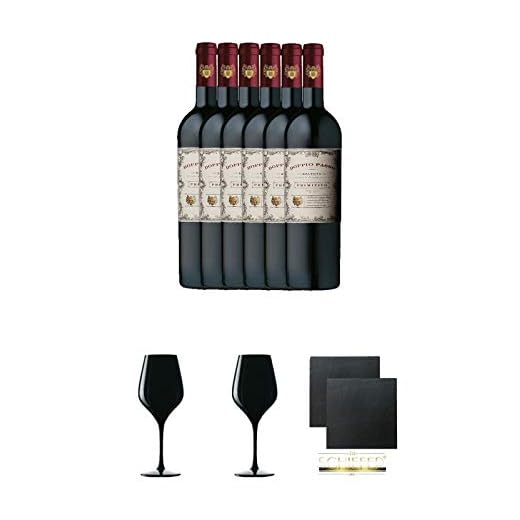 Doppio Passo Primitivo Salento IGT 13% 6 x 0,75 Liter + mit Zubehör