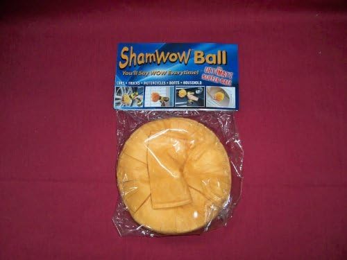 Sham Wow Ball The Ultimate Buffer Ball