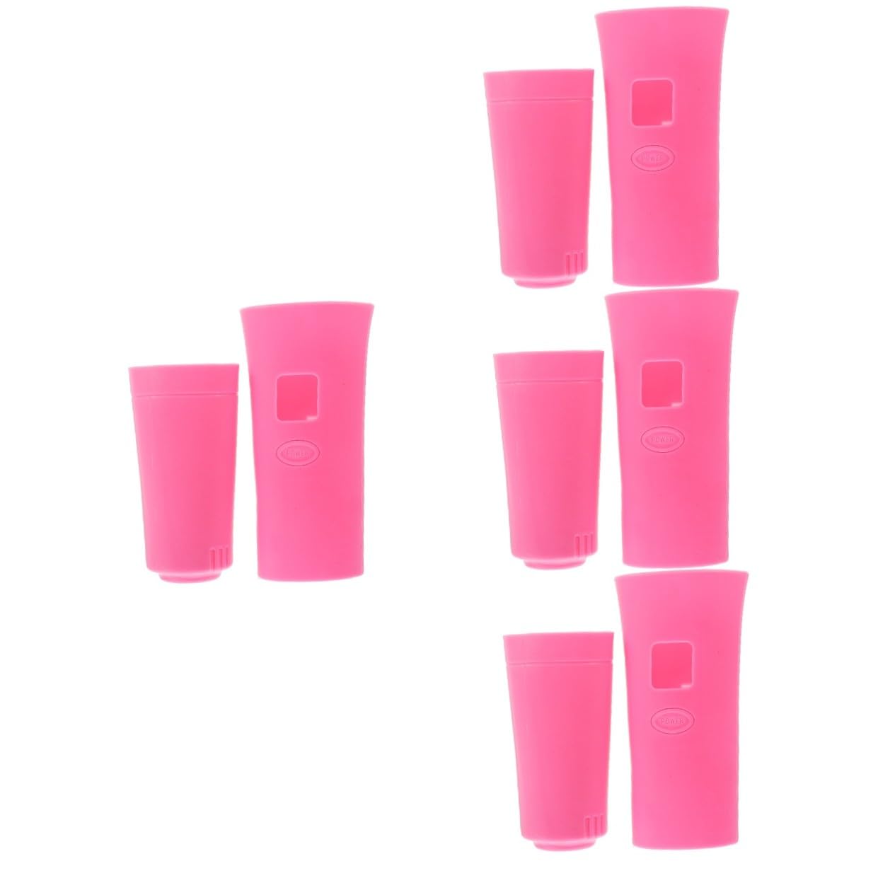 TOPPERFUN Lot De 4 Housses De En Silicone Pour Microphone Ktv Installation Facile