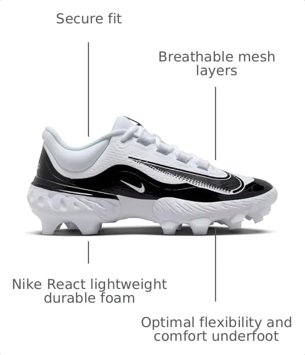 Image of Nike Men's Alpha Huarache Elite 4 Baseball Cleats