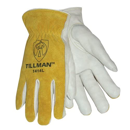 Tillman1414S Top Grain/Split Cowhide Drivers Gloves - SMALL by Tillman