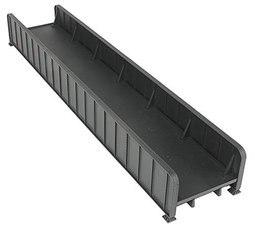 Walthers Scenemaster Cornerstone Ho Scale Model 90' Single-Track Railroad Through Girder Bridge - Kit #TOP3