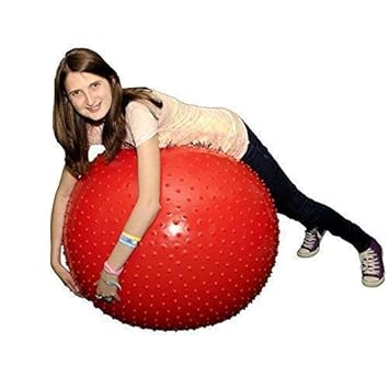 White Pari Hopping Bouncing Inflatable Hop Ball Toys for Children, Kids (Assorted Colour Design)