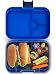 Produktbild Yumbox Panino M Lunchbox (Neptune Blue, 4 Fächer) - mittelgroß | Bento Box Brotdose Vesperbox für Kindergarten Kinder, Schule und Erwachsene