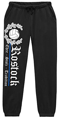 Rostock Ehre u. Stolz Herren Jogginghose | Hansa FC Fussball Ultras Fan Hose | M2 (S)