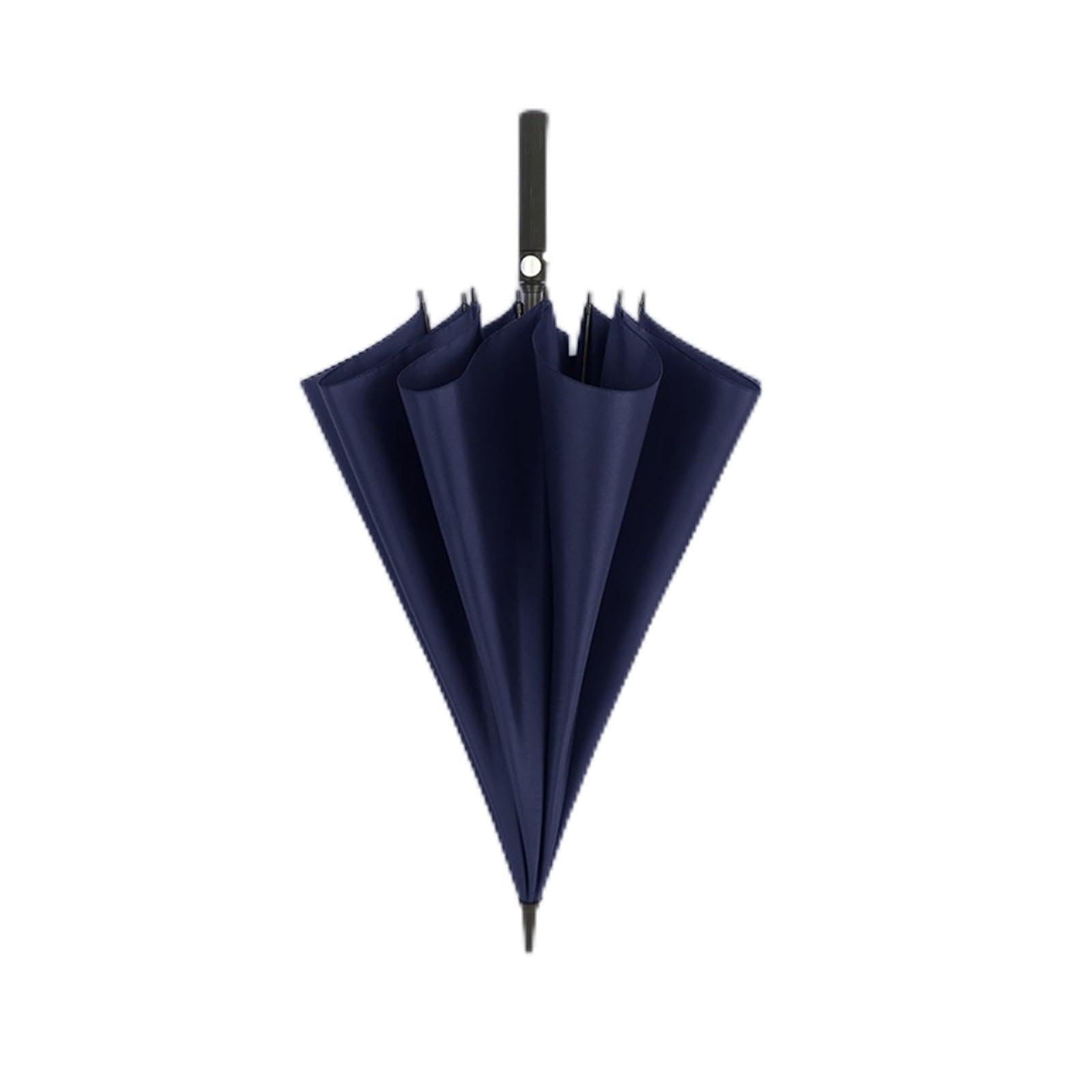 Parapluie à dix os en fibre avec long manche droit de haute résistance