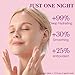 ICIKOL Overnight Collagen Mask - Deeply Hydrating Bio-Collagen Face Mask for Glass Skin, Pore Minimizing & Firming, Melting Transparent Jelly Mask - K-Beauty Sleeping Mask, 4 Sheets