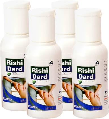 NID Rishi Dard Oil for Joint Pain, Back Pain, Neck Pain, Shoulder Pain, Muscular Pain, Rheumatic Pain, and Osteoporosis (50 Ml) - Pack of 4 (B0CVN5V6DZ) Amazon Price History, Amazon Price Tracker