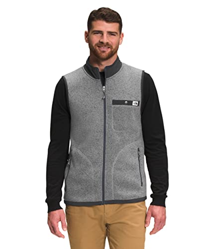 Image of THE NORTH FACE Gordon Lyons Full Zip Vest Tnf Medium Grey Heather LG