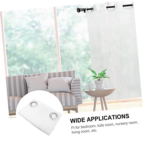 Cortinas de visillo largas para ventanas de dormitorio y zonas de estar 8