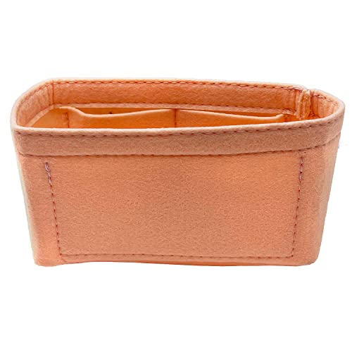Image of Women Bag Organiser Organizer Insert for Backpack Tote Large Inner Bag In Bag (Orange)
