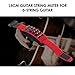 18cm Guitar String Mute Guitar Gear Fretboard Muting Wrap Punk Style String Dampener String Muter for 6-String Guitar