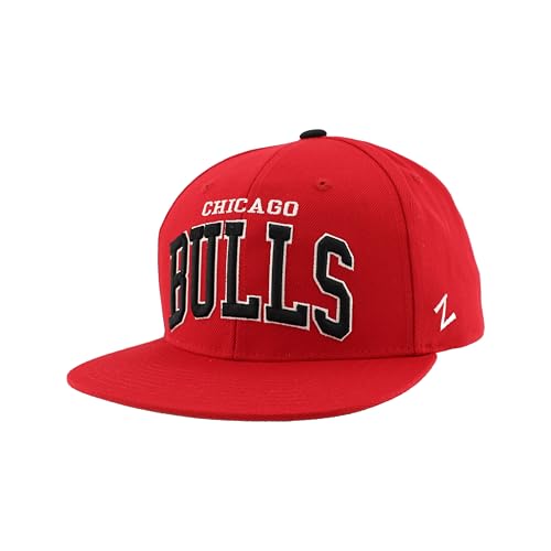 Chicago Bulls NBA Officially Licensed Adjustable Snapback Hat Flat Bill Z11 Retro Superstar