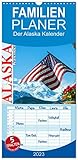 Familienplaner Der Alaska Kalender (Wandkalender 2023, 21 cm x 45 cm, hoch), Calvendo Monatskalender - Max Steinwald 