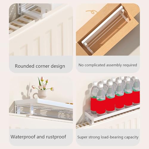 Étagère de radiateur en fer forgé durable pour appartement de standing - 6
