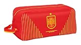 SELECCIÓN ESPAÑOLA DE FÚTBOL - Zapatillero Mediano, Multiusos, Portatodo, Deporte, Extraescolares, Fútbol, Cómodo y Versátil, 34x18x15 cm