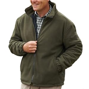Champion Mens Glen Country Estate Quilt Lined Fleece Coat