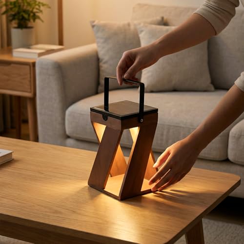 Masdio Solar Outdoor Lamp Portable LED Post Light Weatherproof Lantern by Masdio - Used condition - Image 5