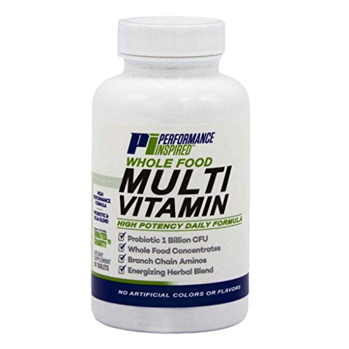 Performance Inspired Nutrition - Whole Food Multi Vitamin Â€“ 1 Billion Cfu Probiotics Â€“ Bcaas Â€“ Energizing Herbal Complex - 90 Count (Pack Of 1) #TOP1