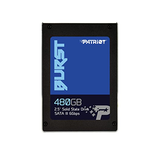 Image of Patriot Memory 480GB 2.5 inch Solid State Drive | Burst SATA III SSD | Read & Write - up to 555MB /s & up to 560MB /S | SATA III 6Gb /s | 3 Yrs. Warranty | SSD | PBU480GS25SSDR