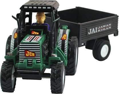 Styxon Farmer Tractors with Trolley Toy Pull Back Toy for Kids Pack of 1 (Multicolor) - Image 2 thumbnail