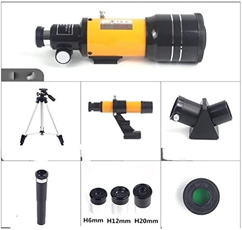 Telescopio refractor ajustable portátil con trípode y mochila miniatura 4
