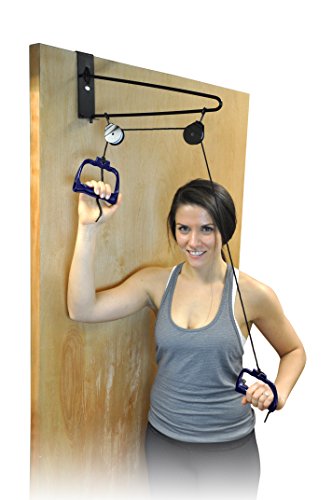 Blue Jay An Elite Healthcare Brand Overdoor Shoulder Pulley Exerciser | Dual Pulleys For Easy Operation | Portable Physical Therapy Aids | Ergonomic Exercise Pulley System #TOP1