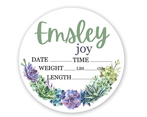 Birth Stat Sign Personalized for Newborn Baby | 12