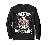 Photo Gallery merry woofmas - divertente babbo natale per amanti dei cani maglia a manica Photo Gallery merry woofmas - divertente babbo natale per amanti dei cani maglia a manica