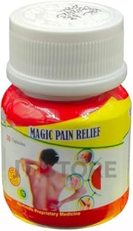 DM STORE Magic Pain Relief 30 Capsules For Joint Pain (Pack of 4)