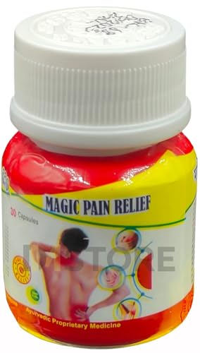 DM STORE Magic Pain Relief 30 Capsules For Joint Pain (Pack of 6)